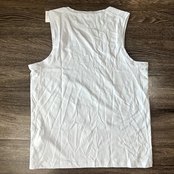 Nike Primary Men's Medium Dri-FIT Versatile Swoosh Tank Top DV9833-085 Gray - Picture 3 of 3